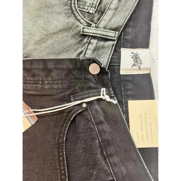 MNML NWT MENS URBAN 2 COLOR DENM DISTRESSED JEANS SIZE 29 " - Picture 10 of 12